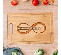 Tagliere con incisione personalizzata, regalo personalizzato per coppie, sposi, matrimoni, anniversari, fidanzamenti, sposi, famiglia, genitori, amici, Natale