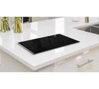 Tagliere Coprifornelli in Vetro Universale NERO 30x40cm Protezione per Piani Cottura, Piano di Lavoro, in Vetro Temperato, Decorazione Cucina
