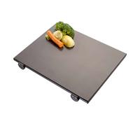 Tagliere Cucina Con Fermi Marrone 50x30x2 cm - EUROCEPPI - Ortaggi