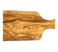 Tagliere Da Colazione In Legno Di Olivo 30 Cm Con Manico