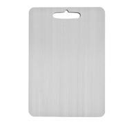 Tagliere da cucina, double-face, tagliere da cucina in acciaio per uso alimentare, tagliere in titanio per verdure, frutta, carne, pane, tagliere per cucina