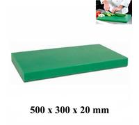 Tagliere da Cucina Flashklopfer-Hackbrett Gastrobrett Attrezzi 50x30x2cm, Verde