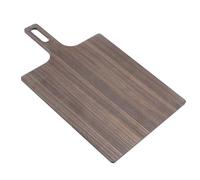 Tagliere da Cucina in HPL 24x20x0,5 cm con Manico Finitura Noce, Rettangolare e Termoresistente, Tagliere Antigraffio da Cucina, Made in Italy, per Uso Domestico e Professionale - BISETTI