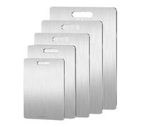 Tagliere Da Cucina Inossidabile Tagliere In Titanio Da 1 Pezzo Cucina Leggero Ceppo Facile Pulire For Picnic Di Campeggio All'aperto In Casa(S)