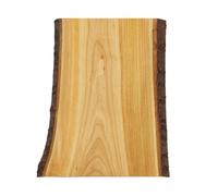 Tagliere da cucina NERO CON CORteccia | 35 cm x 25 cm | per snack da servire affettare decorativo unico