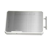 Tagliere Da Cucina,Tagliere Grande In Acciaio Inossidabile Antiscivolo - Grande Per La Carne | Per La Casa, Il Ristorante, La Salumeria E Il Taglio Di Frutta, Verdura, Carne, Pesce E Alimenti