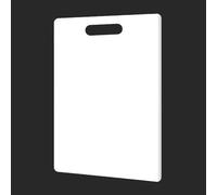 Tagliere Da Cucina,Tagliere In Plastica For Carne Cruda,Con Scanalatura For Il Succo E Manico,For Tagliare Carne,Verdure,Frutta E Formaggio,Adatto All'uso Con Coltelli(18.9x13x0.8in)