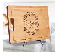 Tagliere da matrimonio con incisione per coppie, regalo personalizzato Mr e Mrs per sposi novelli, ideale per inaugurazione della casa, anniversario, fidanzamento o famiglia