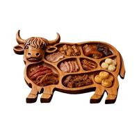 Tagliere da portata per formaggio, suddiviso e resistente al calore, da utilizzare per genitori, vicini, vacanze, matrimoni, feste, ospitalità, intrattenimento, tavolo da cucina, E