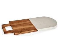 Tagliere DAM DM78372C01M2 - legno e marmo, manico ergonomico, alta resistenza