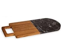 Tagliere DAM DM78373C00M2 - legno e marmo, manico ergonomico, alta resistenza