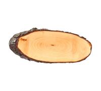 Tagliere di corteccia laccato ovale - Disco di corteccia per albero, tagliere per formaggi, Legno, ca. 45 x 20 cm