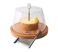 Tagliere di Design per Formaggio in Legno di faggio con Campana e arricciatore - Boska Holland