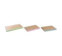 E_0002_S3041358 Dkd Home Decor Tagliere DKD Home Decor Azzurro Verde Rosa Bambù