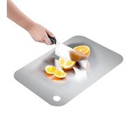 Tagliere doppio - Tagliere da cucina in titanio double-face | Tappetino da cucina per uso alimentare, vassoio portatile per carne, verdura, formaggio