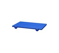 Tagliere EUROCEPPI in Polietilene 50x30x2 cm blu con 2 Fermi Antiscivolo
