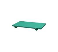 Tagliere EUROCEPPI in Polietilene 50x30x2 cm verde con 2 Fermi Antiscivolo