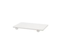 Tagliere EUROCEPPI in Polietilene 60x40x3 cm bianco con 2 Fermi Antiscivolo