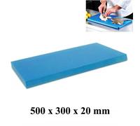 Tagliere Flashklopfer-Hackbrett Gastrobrett Utensile Da Cucina 50x30x2cm, Blu