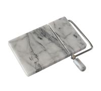 TAGLIERE FORMAGGI con Filo Marmo Bianco Italian White Marble Cheese Wire Cutter