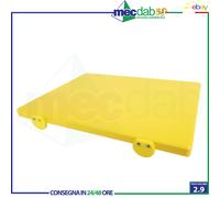 Tagliere Giallo In Polietilene HACCP Per Uso Professionale e Casalingo