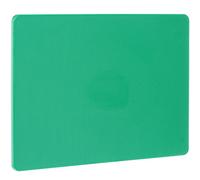 HENDI Tagliere, HACCP, entrambi i lati lisci e utilizzabili, riduce al minimo l'opacizzazione dei coltelli, tagliere da cucina, 450x300x(H)10mm, plastica LPDE, verde