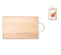 Tagliere Home in legno con maniglia in metallo e dimensioni di cm 30x20x2,2