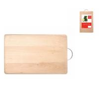 Tagliere Home in legno con maniglia in metallo e dimensioni di cm 40x25x2,2