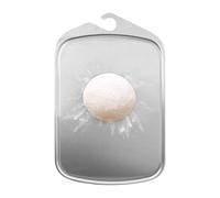 Tagliere in acciaio inox per cucina, taglio antigraffio, spessore di sicurezza per lavastoviglie, bordo rialzato, antimacchia, resistente alle macchie, lavabile in lavastoviglie per carne e formaggio