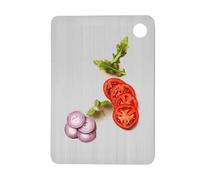 Tagliere in acciaio inox,tagliere in acciaio inossidabile | Tappetino da taglio per verdure - Tagliere a doppio lato, tagliere da forno, tagliere per verdure