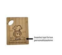 Tagliere in Bamboo Personalizzato