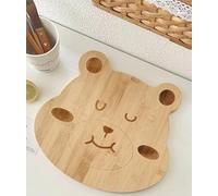 Tagliere in bambù a forma di orso, tagliere ecologico per frutta, verdura e formaggio, simpatico regalo da cucina per cuochi domestici, vassoio decorativo antiscivolo