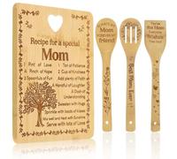 Tagliere in bambù fatto a mano, per la festa della mamma, regalo di compleanno per la festa della mamma, da parte della figlia, figlio, personalizzabile