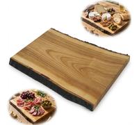 Tagliere in ciliegio con corteccia - decorativo e originale per antipasti