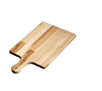 Tagliere in faggio lamellare con canalina e manico 44x24x1,9cm Made in Italy