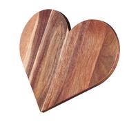Tagliere in legno a forma di cuore per la cucina di casa, versatile piatto