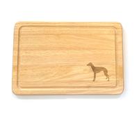 Tagliere In Legno A Forma Di Greyhound Per Formaggi E Pane, Regalo