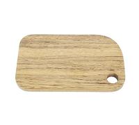 Tagliere in legno con foro sospeso zebra tagliere in legno per pane frutti di verdure per pizza che servono il bancone della cucina rettangolare in legno naturale (S (61x21x18cm/24x8.3x7.1in))
