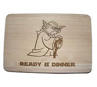 Tagliere in legno, con Yoda di Star Wars tagliere per formaggi tovaglietta