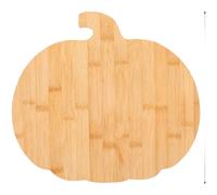 Tagliere in legno di acacia a forma di zucca double face per uso cucina e tavola