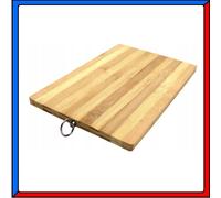 Tagliere in Legno di Bambù Bambu 40x29cm da Cucina Rettangolare Piano Vassoio