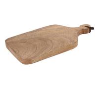 Tagliere in legno di mango con manico, 10 x 19,5 x 1,3 cm