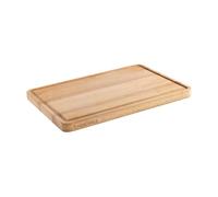 Tagliere in legno HENCKELS by ZWILLING, 40 x 27,5 x 2,5 cm, scanalatura per succo, utilizzabile su entrambi i lati
