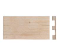 Tagliere in legno Pallet, 40x20 Cm Marrone H&H