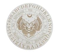 Tagliere in legno per canne da desiderio - Strumento per la divinazione a sette stelle, collegamento rotondo altare per la decorazione della casa | Spirit Support Shield, Soul Motion Frame, per camera