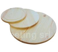 Tagliere in legno per pizza senza manico tondo 40 cm
