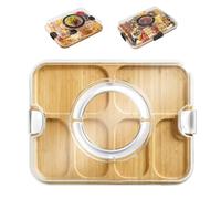 Tagliere in legno - Tagliere da tritare e vassoio di servizio per cucina, vassoio di servizio e conservazione per carne, frutta, cibo, antipasto, casa, feste, interni esterni