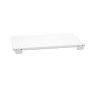 TAGLIERE IN POLIETILENE CON FERMI 40X30CM BIANCO