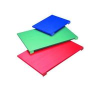 Tagliere in polietilene con fermi rettangolari sp. 2 cm Vari Colori Varie dim.