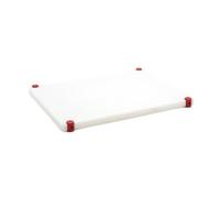Tagliere in Polietilene Rettangolare 40x25x2 cm, Tagliere da Cucina con Piedini Antiscivolo Made in Italy, Conforme Normative H.A.C.C.P, Facile da Pulire, Ideale per Cucina Professionale - BISETTI